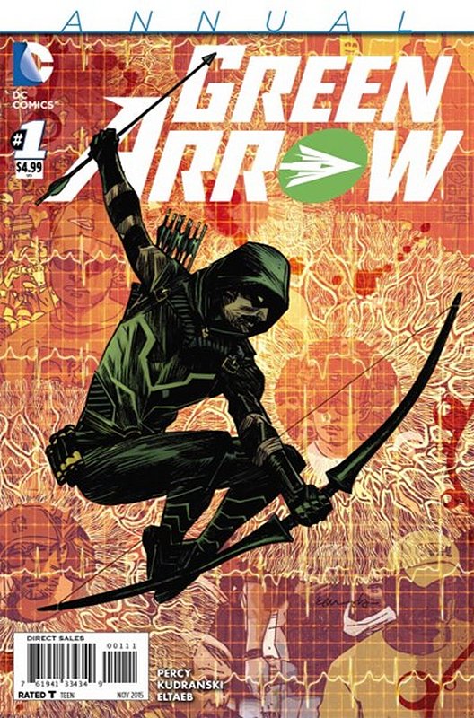 Cover of Green Arrow Annual (2015) #1. One of 250,000 Vintage American Comics on sale from Krypton!
