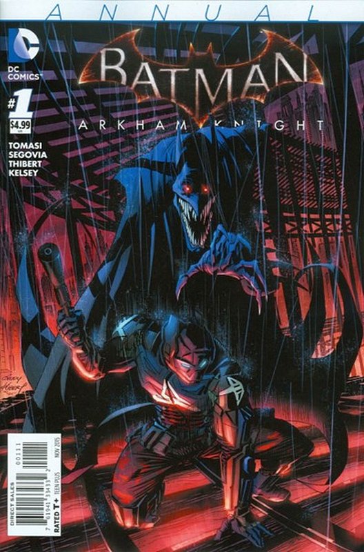 Cover of Batman: Arkham Knight Annual (2015) #1. One of 250,000 Vintage American Comics on sale from Krypton!