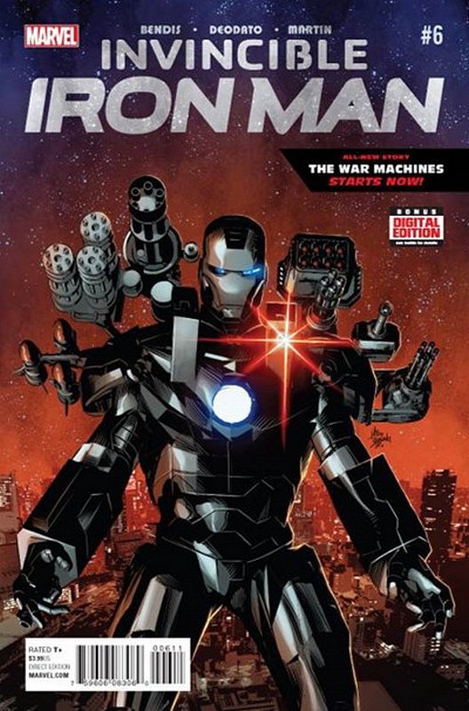 Cover of Invincible Iron Man (Vol 2) #6. One of 250,000 Vintage American Comics on sale from Krypton!