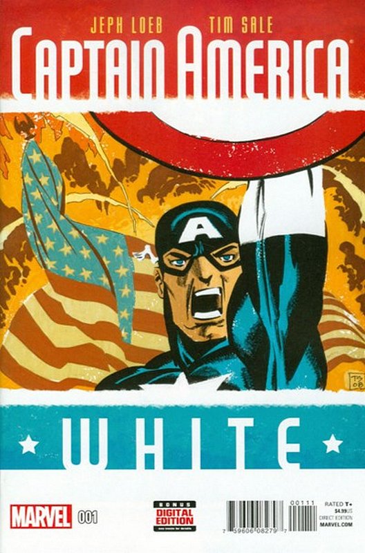 Cover of Captain America: White (2015 Ltd) #1. One of 250,000 Vintage American Comics on sale from Krypton!