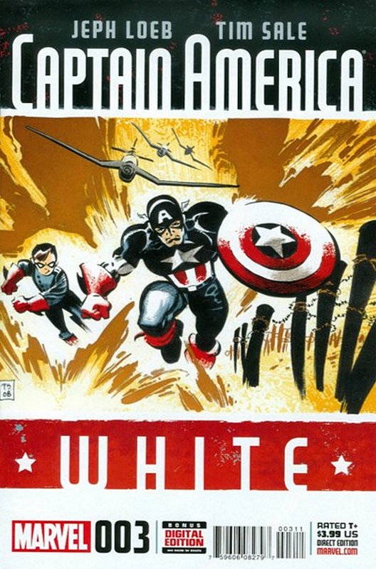 Cover of Captain America: White (2015 Ltd) #3. One of 250,000 Vintage American Comics on sale from Krypton!