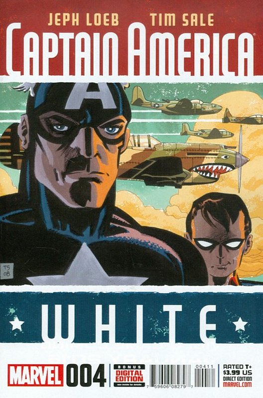 Cover of Captain America: White (2015 Ltd) #4. One of 250,000 Vintage American Comics on sale from Krypton!