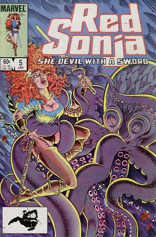 Cover of Red Sonja (Vol 3) She-devil with a Sword #5. One of 250,000 Vintage American Comics on sale from Krypton!