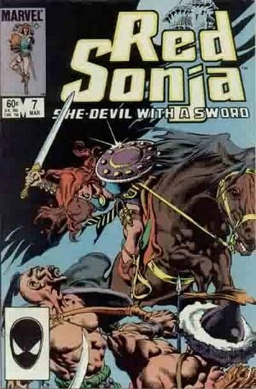 Cover of Red Sonja (Vol 3) She-devil with a Sword #7. One of 250,000 Vintage American Comics on sale from Krypton!
