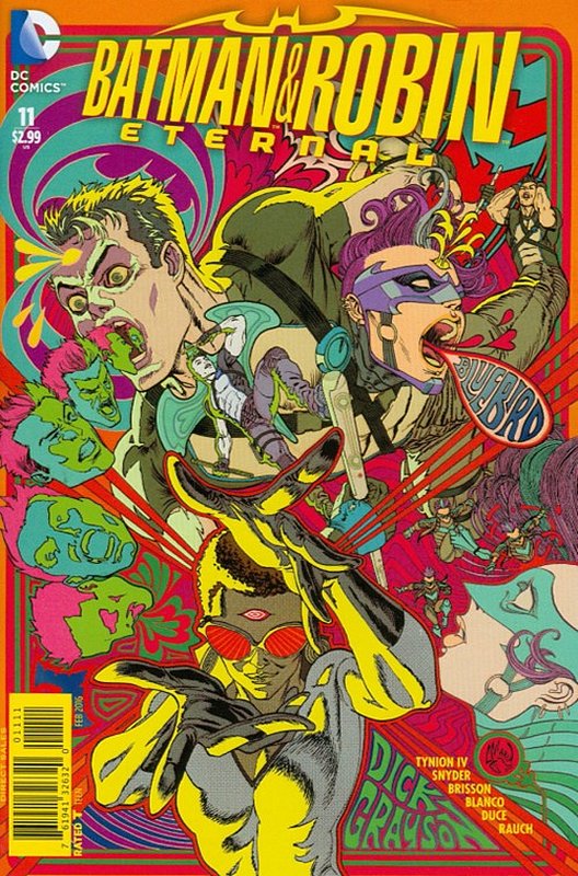 Cover of Batman and Robin Eternal (Vol 1) #11. One of 250,000 Vintage American Comics on sale from Krypton!