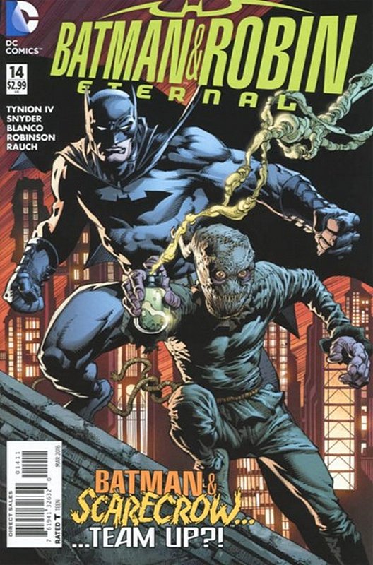 Cover of Batman and Robin Eternal (Vol 1) #14. One of 250,000 Vintage American Comics on sale from Krypton!