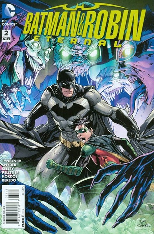 Cover of Batman and Robin Eternal (Vol 1) #2. One of 250,000 Vintage American Comics on sale from Krypton!