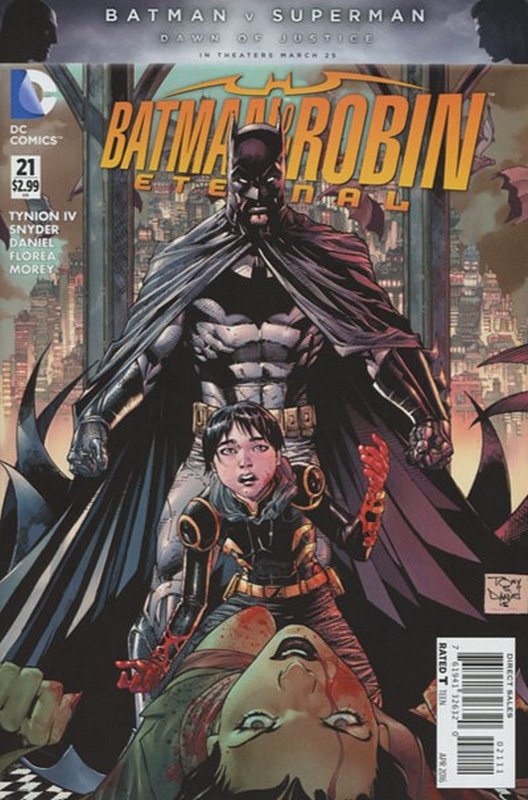 Cover of Batman and Robin Eternal (Vol 1) #21. One of 250,000 Vintage American Comics on sale from Krypton!