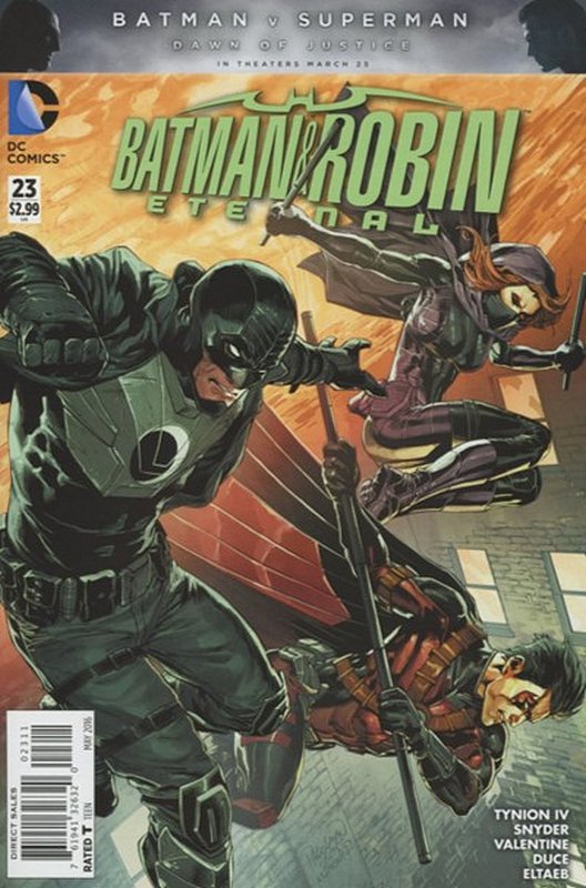Cover of Batman and Robin Eternal (Vol 1) #23. One of 250,000 Vintage American Comics on sale from Krypton!