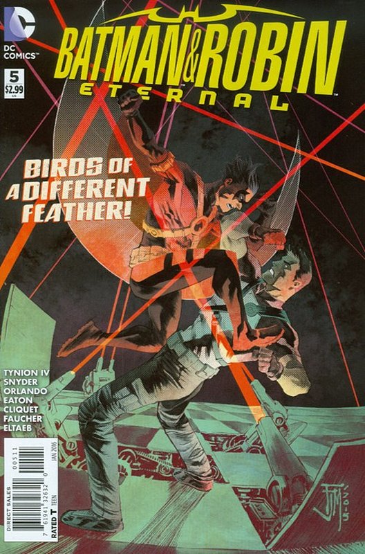 Cover of Batman and Robin Eternal (Vol 1) #5. One of 250,000 Vintage American Comics on sale from Krypton!