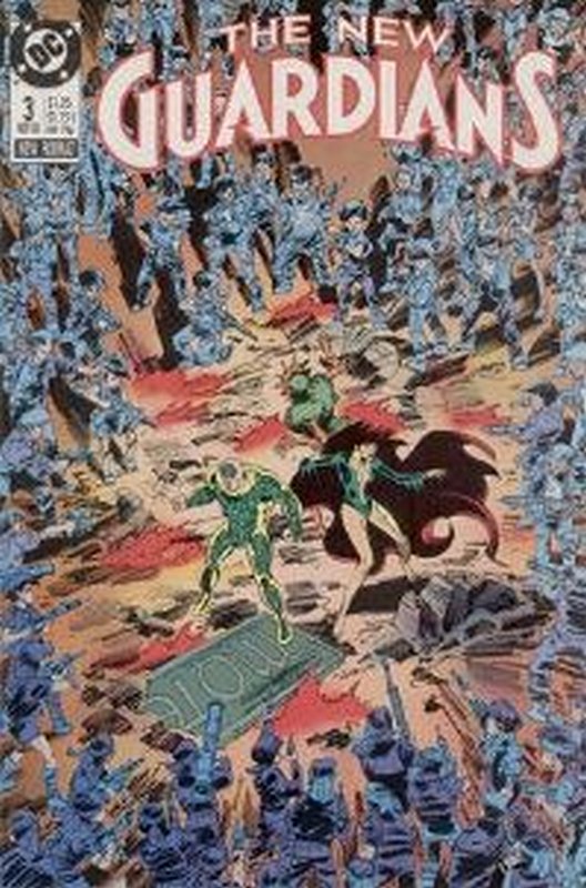 Cover of New Guardians (Vol 1) #3. One of 250,000 Vintage American Comics on sale from Krypton!
