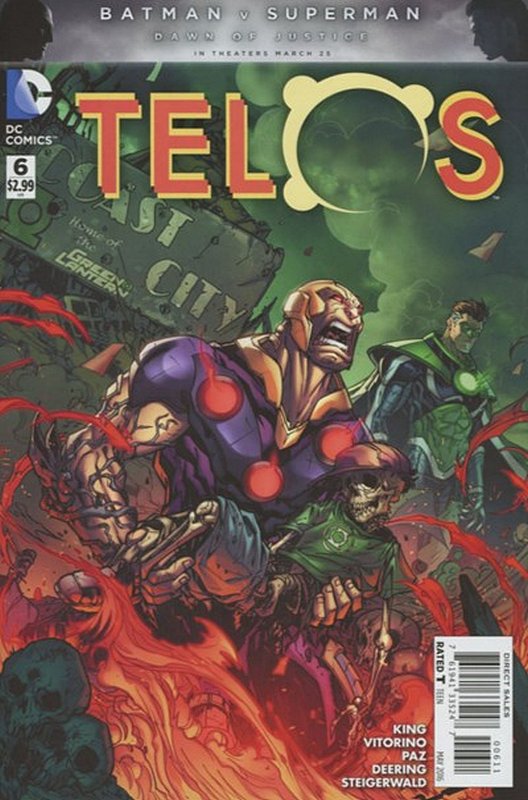 Cover of Telos (Vol 1) #6. One of 250,000 Vintage American Comics on sale from Krypton!