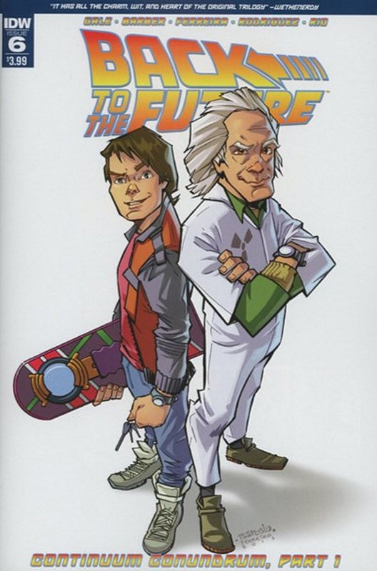 Cover of Back to the Future (Vol 1) #6. One of 250,000 Vintage American Comics on sale from Krypton!