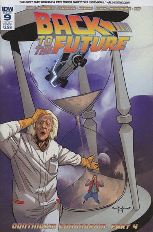 Cover of Back to the Future (Vol 1) #9. One of 250,000 Vintage American Comics on sale from Krypton!