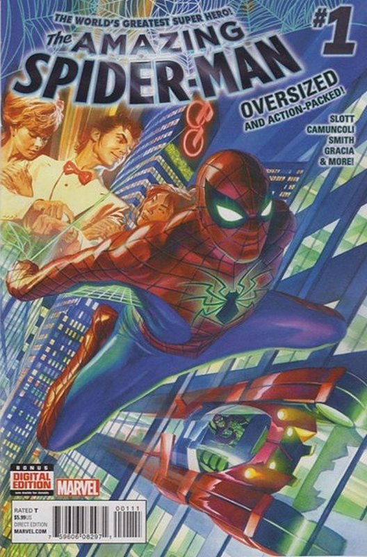 Cover of Amazing Spider-Man (Vol 4) #1. One of 250,000 Vintage American Comics on sale from Krypton!
