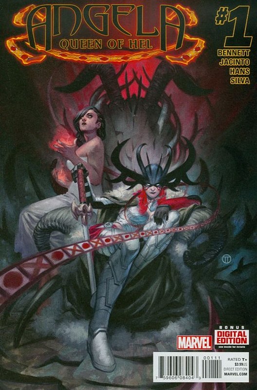 Cover of Angela: Queen of Hel (Vol 1) #1. One of 250,000 Vintage American Comics on sale from Krypton!