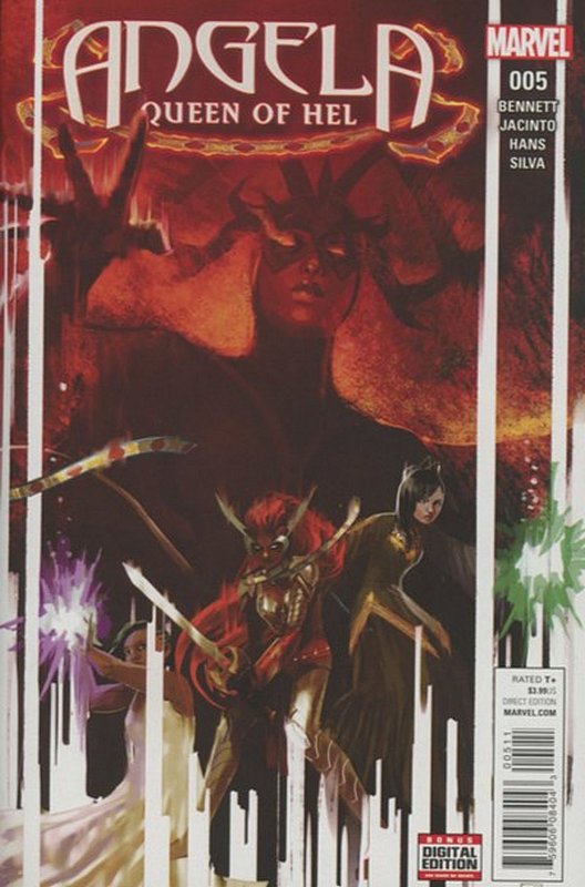 Cover of Angela: Queen of Hel (Vol 1) #5. One of 250,000 Vintage American Comics on sale from Krypton!