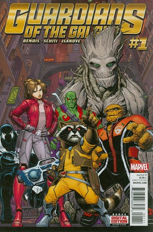 Cover of Guardians of the Galaxy (Vol 4) #1. One of 250,000 Vintage American Comics on sale from Krypton!