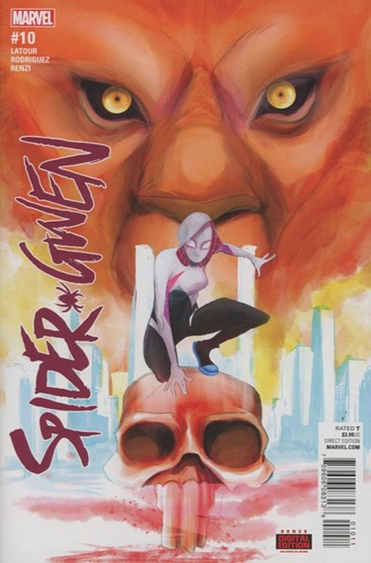 Cover of Spider-Gwen (Vol 2) Radioactive #10. One of 250,000 Vintage American Comics on sale from Krypton!