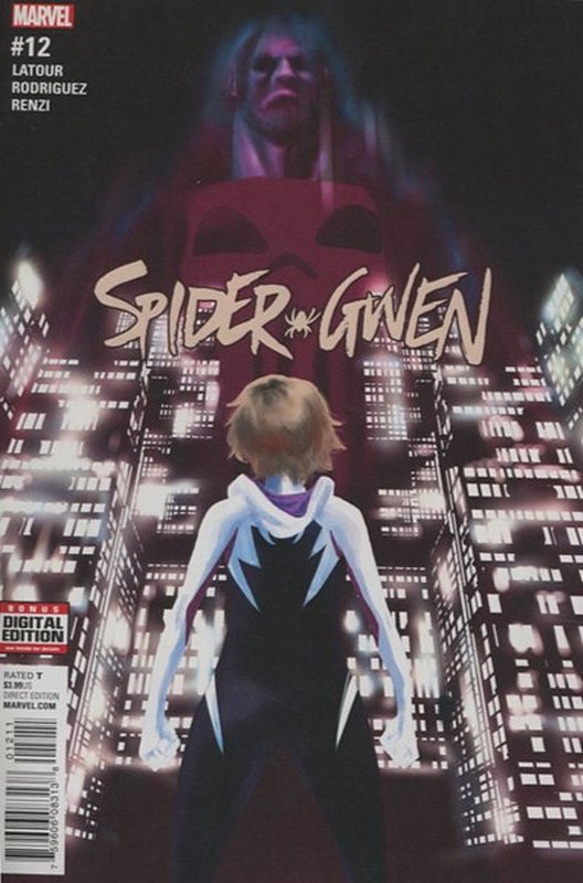 Cover of Spider-Gwen (Vol 2) Radioactive #12. One of 250,000 Vintage American Comics on sale from Krypton!