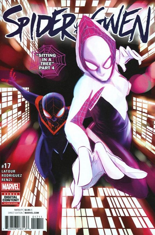 Cover of Spider-Gwen (Vol 2) Radioactive #17. One of 250,000 Vintage American Comics on sale from Krypton!