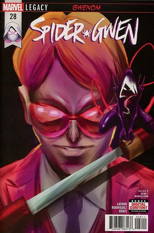Cover of Spider-Gwen (Vol 2) Radioactive #28. One of 250,000 Vintage American Comics on sale from Krypton!