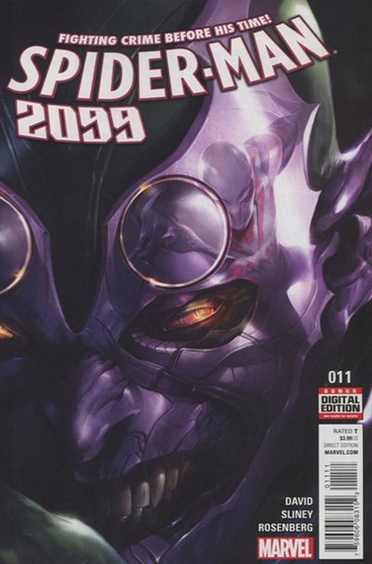 Cover of Spider-Man 2099 (Vol 3) #11. One of 250,000 Vintage American Comics on sale from Krypton!