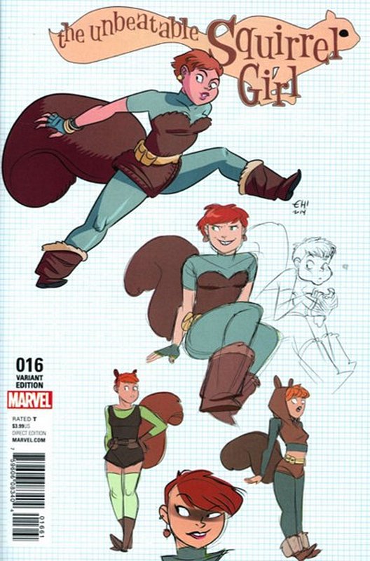 Cover of Unbeatable Squirrel Girl (Vol 2) #16. One of 250,000 Vintage American Comics on sale from Krypton!