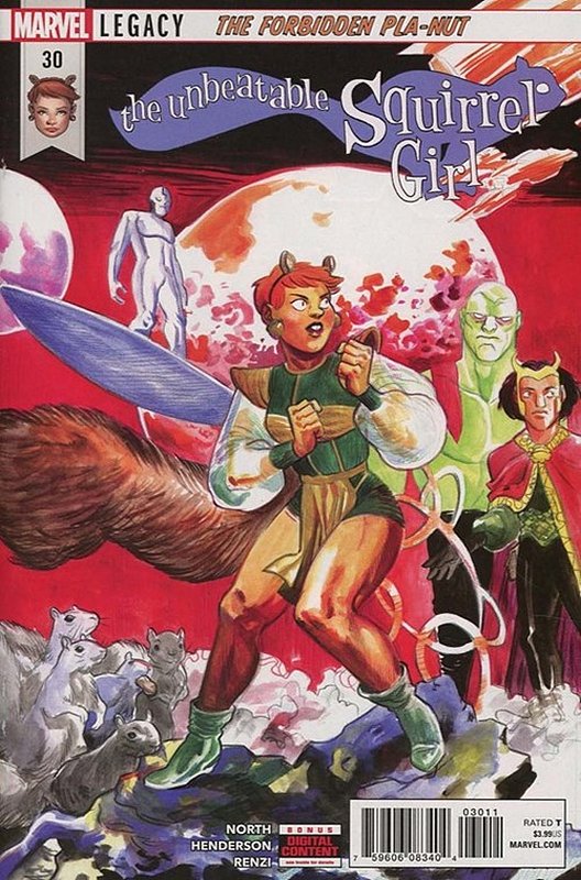 Cover of Unbeatable Squirrel Girl (Vol 2) #30. One of 250,000 Vintage American Comics on sale from Krypton!