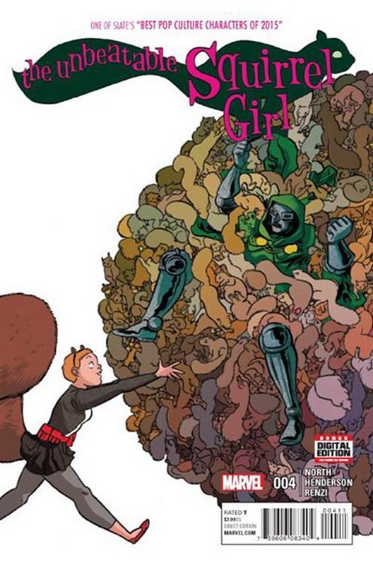Cover of Unbeatable Squirrel Girl (Vol 2) #4. One of 250,000 Vintage American Comics on sale from Krypton!