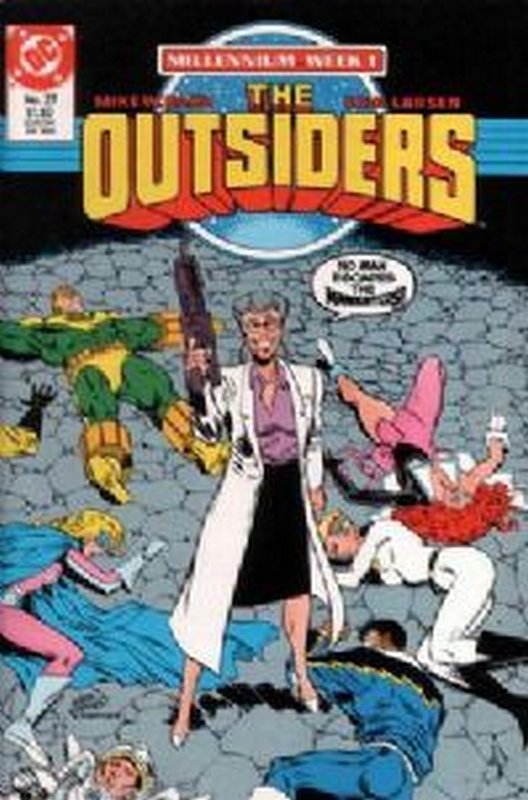 Cover of Outsiders (Vol 1) #27. One of 250,000 Vintage American Comics on sale from Krypton!