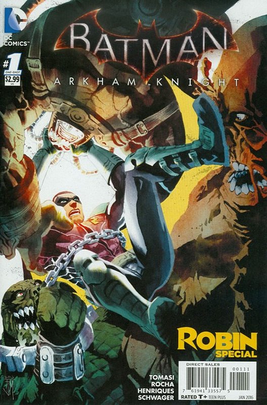 Cover of Batman: Arkham Knight - Robin Special (One Shot) #1. One of 250,000 Vintage American Comics on sale from Krypton!