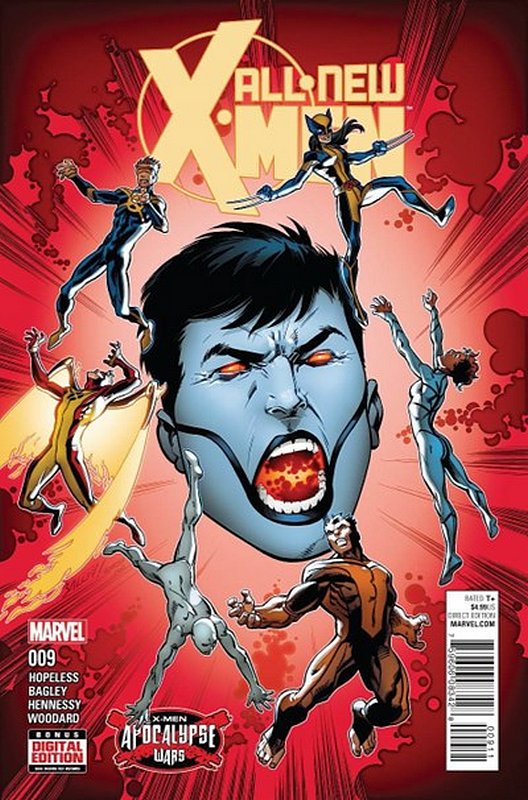 Cover of X-men (Vol 2) The All New #9. One of 250,000 Vintage American Comics on sale from Krypton!