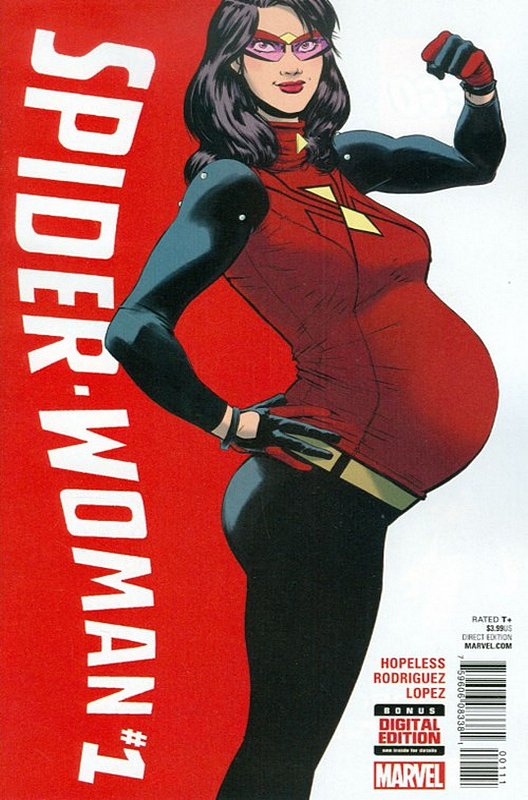 Cover of Spider-Woman (Vol 5) #1. One of 250,000 Vintage American Comics on sale from Krypton!