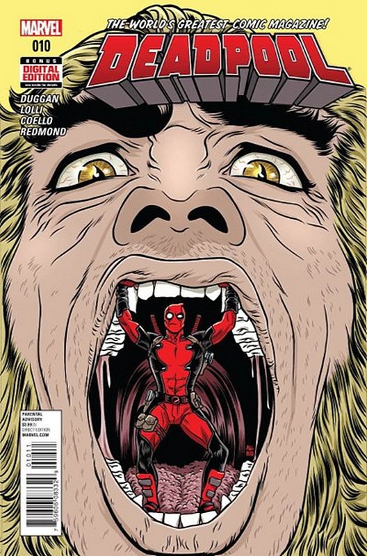 Cover of Deadpool (Vol 4) #10. One of 250,000 Vintage American Comics on sale from Krypton!