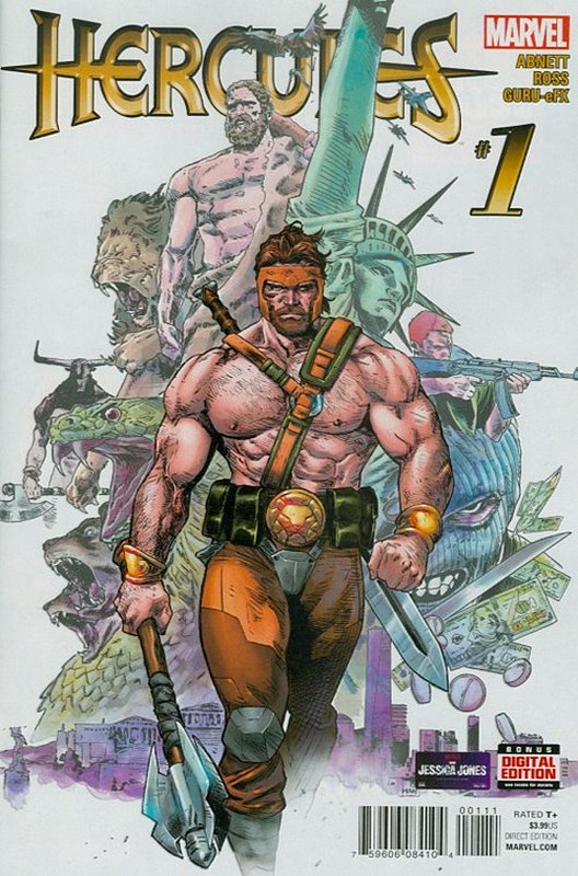 Cover of Hercules (Vol 1) #1. One of 250,000 Vintage American Comics on sale from Krypton!