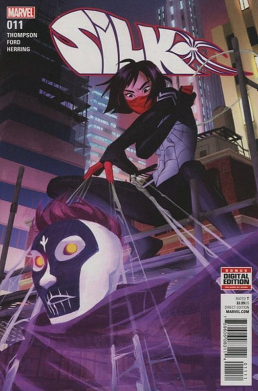 Cover of Silk (Vol 2) (Marvel) #11. One of 250,000 Vintage American Comics on sale from Krypton!