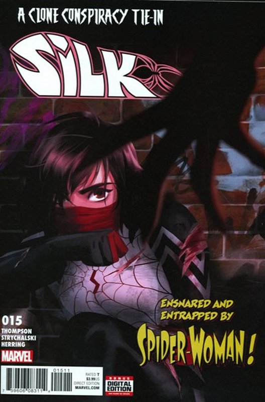Cover of Silk (Vol 2) (Marvel) #15. One of 250,000 Vintage American Comics on sale from Krypton!