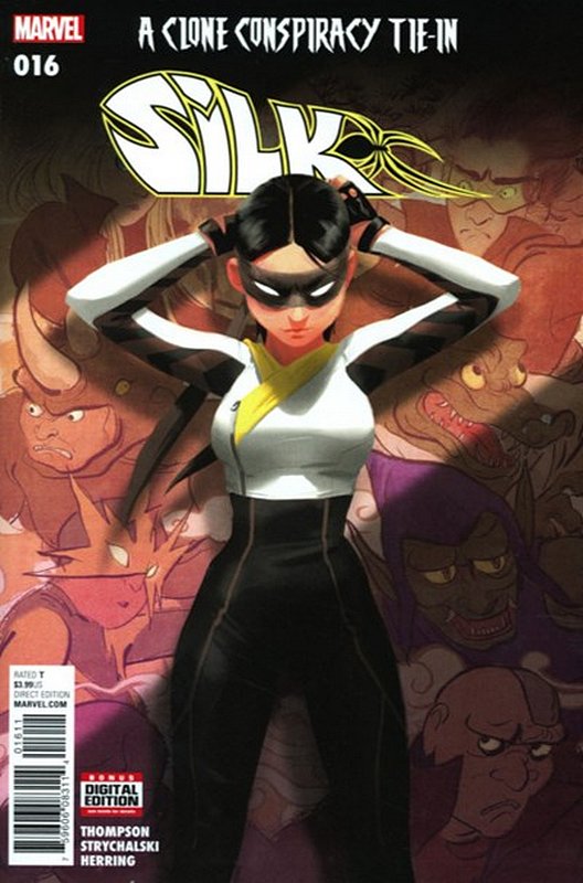 Cover of Silk (Vol 2) (Marvel) #16. One of 250,000 Vintage American Comics on sale from Krypton!