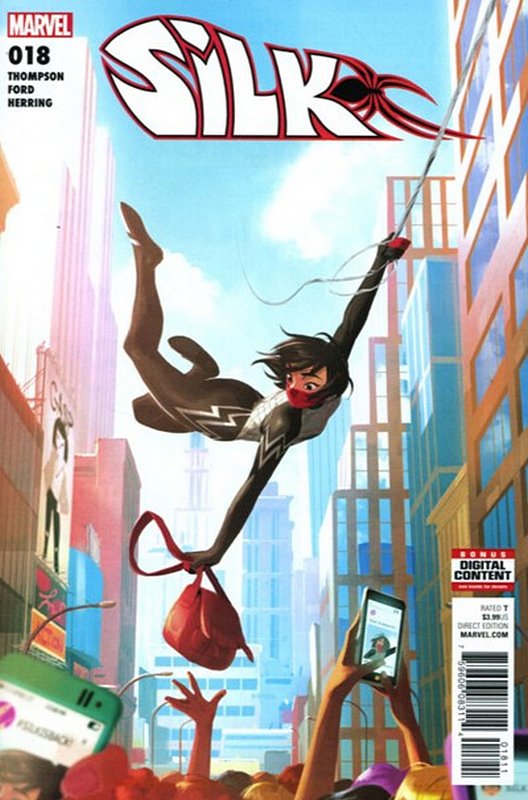Cover of Silk (Vol 2) (Marvel) #18. One of 250,000 Vintage American Comics on sale from Krypton!