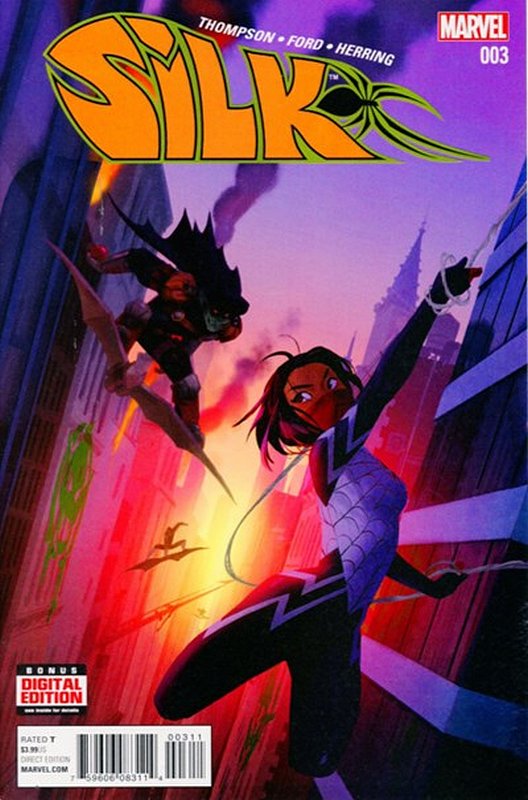 Cover of Silk (Vol 2) (Marvel) #3. One of 250,000 Vintage American Comics on sale from Krypton!