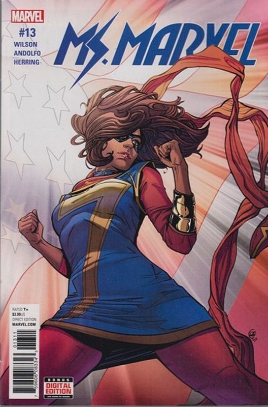 Cover of Ms Marvel (Vol 4) #13. One of 250,000 Vintage American Comics on sale from Krypton!