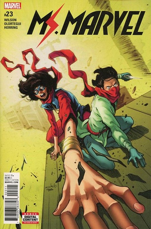 Cover of Ms Marvel (Vol 4) #23. One of 250,000 Vintage American Comics on sale from Krypton!