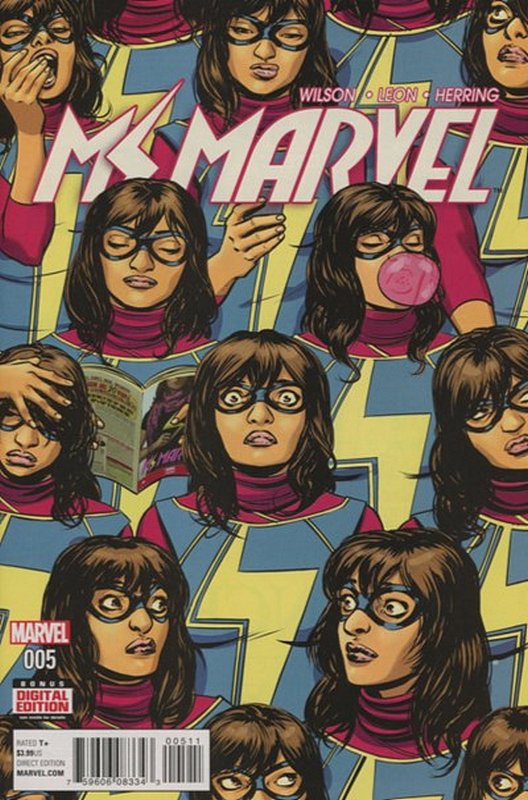Cover of Ms Marvel (Vol 4) #5. One of 250,000 Vintage American Comics on sale from Krypton!