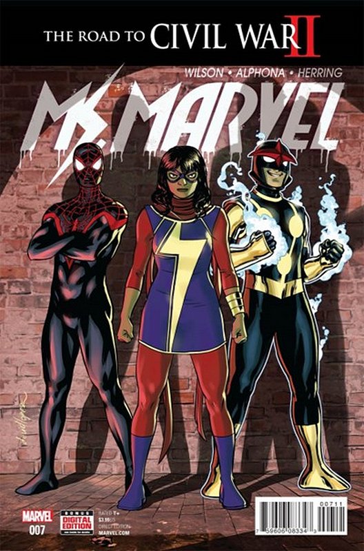 Cover of Ms Marvel (Vol 4) #7. One of 250,000 Vintage American Comics on sale from Krypton!