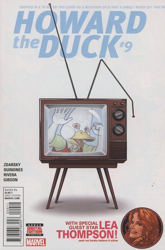 Cover of Howard the Duck (Vol 3) #9. One of 250,000 Vintage American Comics on sale from Krypton!