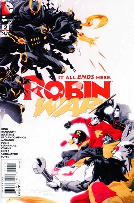 Cover of Robin War (2016 Ltd) #2. One of 250,000 Vintage American Comics on sale from Krypton!