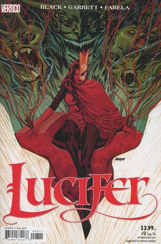 Cover of Lucifer (Vol 2) #8. One of 250,000 Vintage American Comics on sale from Krypton!