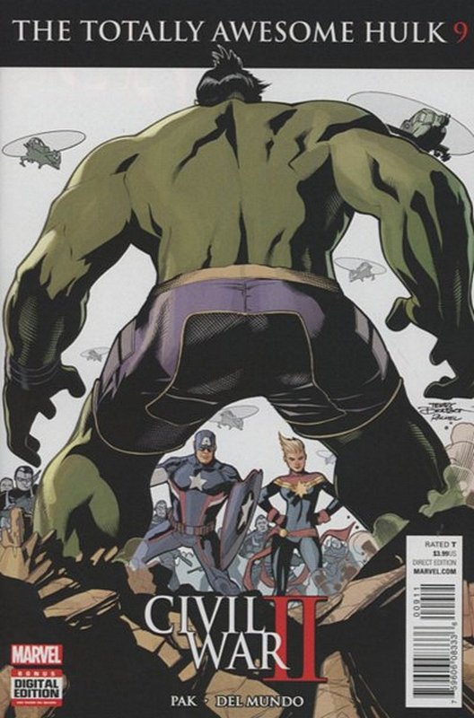 Cover of Totally Awesome Hulk (Vol 1) #9. One of 250,000 Vintage American Comics on sale from Krypton!