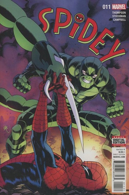 Cover of Spidey (Vol 1) #11. One of 250,000 Vintage American Comics on sale from Krypton!